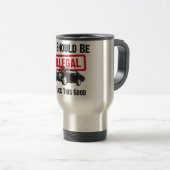 Mug De Voyage Chevrolet 1970 Chevelle solides solubles 454 (Devant droit)