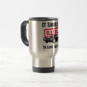 Mug De Voyage Chevrolet 1970 Chevelle solides solubles 454 (Devant gauche)