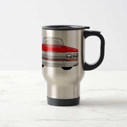 Mug De Voyage Chevrolet Impala 1963 (Droit)