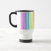 Mug De Voyage Chevron d'arc-en-ciel (Gauche)
