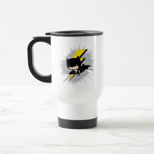 Mug De Voyage Chibi Batman Lightning Kick (Gauche)