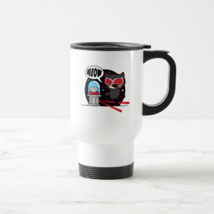 Mug De Voyage Chibi Catwoman à voler un diamant