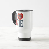 Mug De Voyage Chibi Catwoman LOVE (Devant gauche)