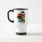 Mug De Voyage Chibi Héros Prêts À L'Action ! (Gauche)