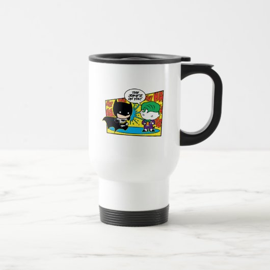 Mug De Voyage Chibi Joker Pranking Chibi Batman (Droite)
