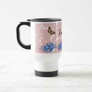 Mug De Voyage chic Floral bouquet in the blooming garden