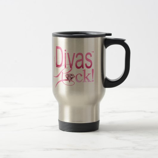 Mug De Voyage CHICAGO BLING - "roche de divas ! " (Droit)