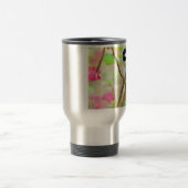 Mug De Voyage Chickadee dans le cerisier (Centre)