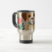 Mug De Voyage chien 4k (Devant gauche)