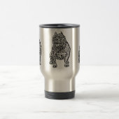 Mug De Voyage Chien américain de despote (Centre)