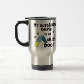 Mug De Voyage Chien australien d'agilité de Kelpie (Gauche)