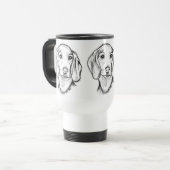 Mug De Voyage Chien-chien dragon (Devant gauche)