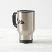 Mug De Voyage Chien Dachshund (Devant gauche)