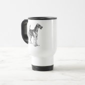 Mug De Voyage Chien d'Airedale (Devant gauche)