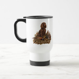 Mug De Voyage Chien de chasse Wachtelhund, Epagneul allemand