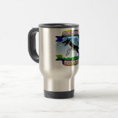 Mug De Voyage Chien de frisbee (Devant gauche)