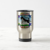 Mug De Voyage Chien de frisbee (Centre)