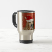 Mug De Voyage Chien de Noël (Devant gauche)