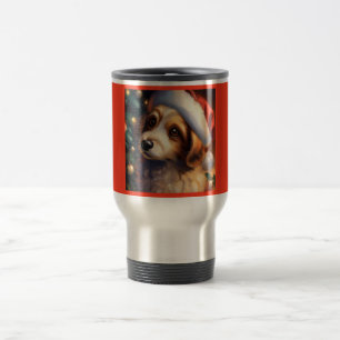 Mug De Voyage Chien de Noël 2