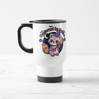 Mug De Voyage Chien de nuit de nature - Raton laveur mignon et s