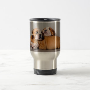 Mug De Voyage Chien de taureaux anglais dormant