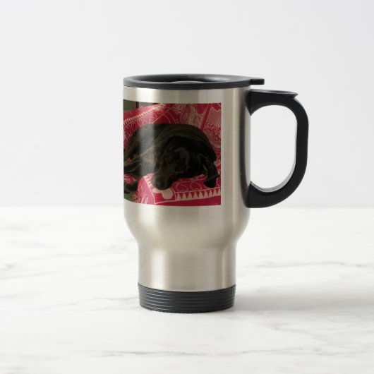 Mug de voyage Chien Endormi (Droit)