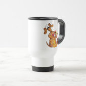 Mug De Voyage Chien et chat Whimsical mignon (Devant droit)