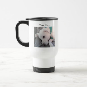 Mug De Voyage Chien fatigué en Jour de la Saint Patrick portant 