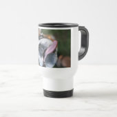 Mug De Voyage Chien fou de pitbull (Devant droit)