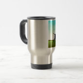 Mug De Voyage Chien herbeux d'indicateur de champ (Devant gauche)