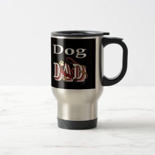 Mug De Voyage Chien papa Vêtements et cadeaux