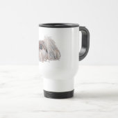 Mug De Voyage Chien Pékinois Debout (Devant droit)