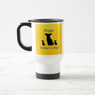 Mug De Voyage Chiens de fête des pères