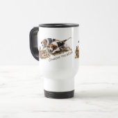 Mug De Voyage Chiens & Lièvre  (Devant gauche)