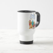 Mug De Voyage Chiens mignons Noël (Devant droit)