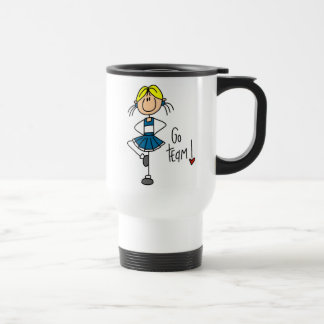 Mug De Voyage Chiffre bleu T-shirts et cadeaux de bâton de