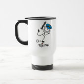 Mug De Voyage Chiffre de base policier de bâton (Gauche)