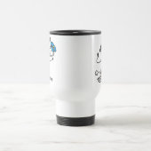 Mug De Voyage Chiffre de base policier de bâton (Centre)