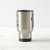 Mug De Voyage Chiffre de bâton de dentiste (Centre)