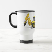 Mug De Voyage Chiffre d'excavateur (Gauche)