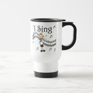 Mug De Voyage Chiffre fille de bâton je chante le T-shirts et