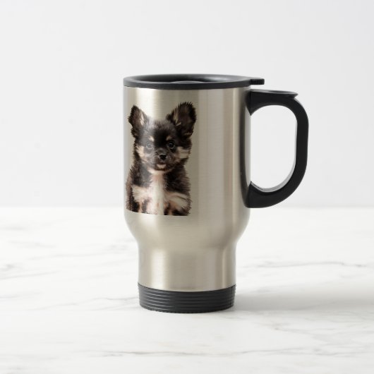 Mug De Voyage Chihuahua Chien chiot (Droit)