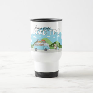 Mug De Voyage Chine Carlins Voyage en voiture Mug