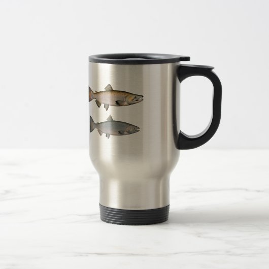 Mug De Voyage Chinook - saumon quinte (engendrant la phase) (Droit)