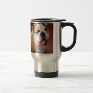 Mug De Voyage Chiot anglais de bouledogue