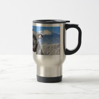 Mug De Voyage Chiot de Pitbull Terrier d'Américain
