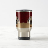Mug De Voyage Chiot mignon de carlin d'iCuddle (Centre)