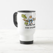 Mug De Voyage chirurgien d'arbre (Devant gauche)