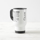 Mug De Voyage Chirurgien général (Devant gauche)
