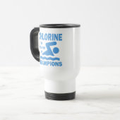 Mug De Voyage Chlore le petit déjeuner des champions (Devant gauche)